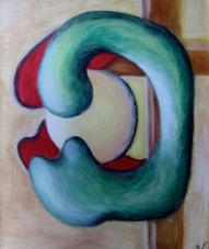 2002-Aufnahme-der-inneren-Sonne-Tempera-auf-Leinwand-50x60cm