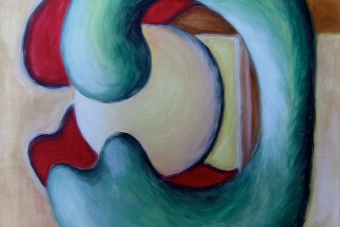 2002-Aufnahme-der-inneren-Sonne-Tempera-auf-Leinwand-50x60cm