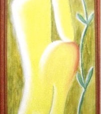 2002-Blumenriecher-Tempera-auf-Holz-41x131cm