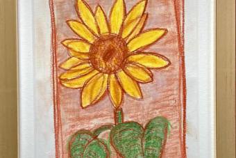 2013-Sonnenblume-Pastell-15x21cm-0