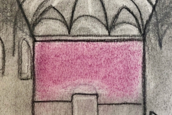 2020 Refektorium Mailand Pastell 15x21cm
