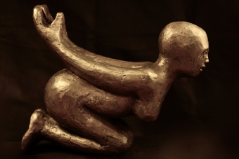 2020-moderne-Sphinx-Bronze-H27cm